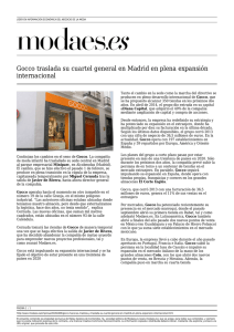 Gocco traslada su cuartel general en Madrid en plena expansión