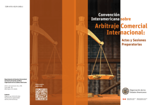 Convención Interamericana sobre Arbitraje Comercial Internacional