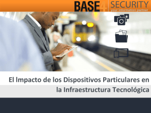 El impacto de los dispositivos particulares en la Infraestructura