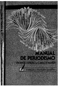 Manual de periodismo Lenero