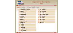 Corporaciones Municipales Copán