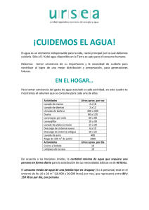 ¡CUIDEMOS EL AGUA