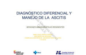 diagnóstico diferencial y manejo de la ascitis