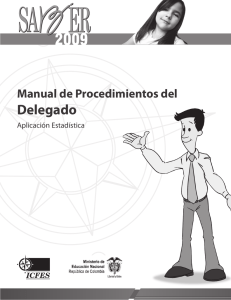 Manual de procedimientos del delegado