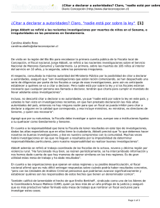 ¿Citar a declarar a autoridades? Claro, "nadie está por sobre la ley"