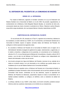 el defensor del paciente de la comunidad de