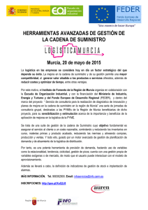 Programa - Instituto de Fomento de la Región de Murcia
