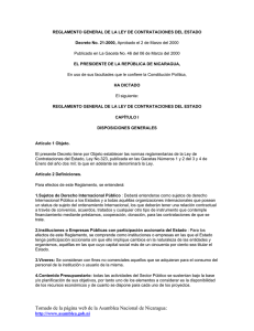 Tomado de la página web de la Asamblea Nacional de Nicaragua: