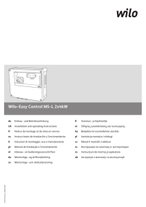 Wilo-Easy Control MS-L 2x4kW