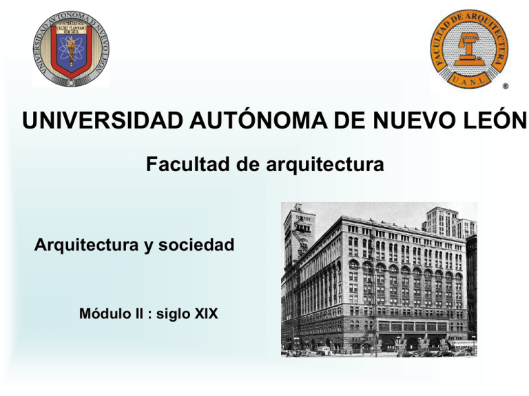 Historia De La Arquitectura I - Facultad De Arquitectura / UANL