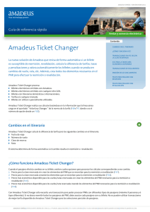 Amadeus Ticket Cahnger
