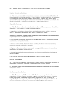Reglamento Comisiones - Barra Mexicana Colegio de Abogados