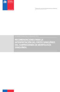 Interpretación del Frotis Sanguíneo: Guía de Laboratorio Clínico