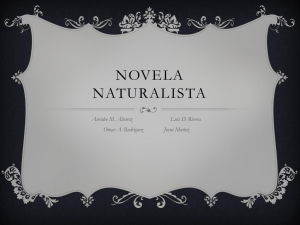 Novela Naturalista