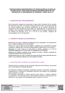 Instrucción aprobada por la Comisión de Acción Social, para el