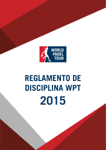 reglamento de disciplina wpt