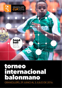 torneo internacional balonmano