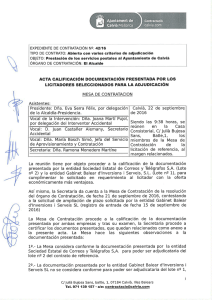 Page 1 SN Ajuntament de Contractació Calvià Mallorca Calvia.com