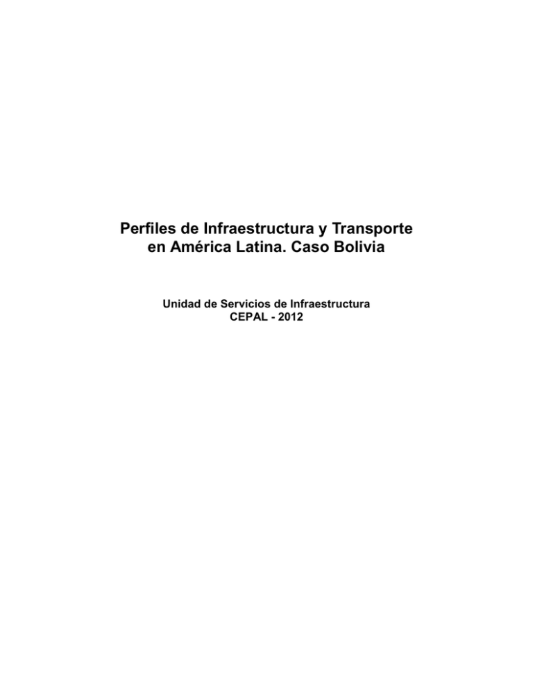 Perfil Pdf - Comisión Económica Para América Latina Y El Caribe