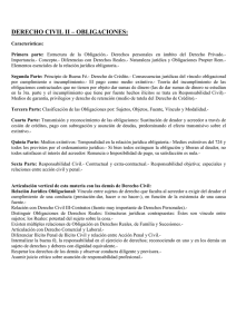 derecho civil ii &ndash; obligaciones