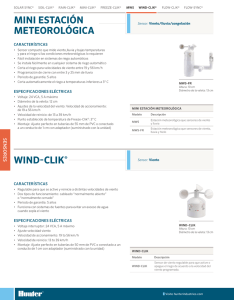 wind-clik® mini estación meteorológica