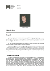 Alfredo Jaar - Artistas Visuales Chilenos