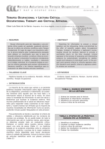 º Revista Asturiana de Terapia Ocupacional n 2