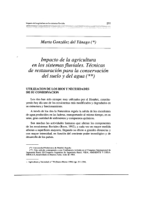 Page 1 Impacto de la agricultura en los sistemas fluviales 211 Marta