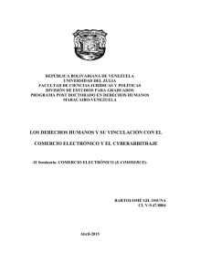 los derechos humanos y su vinculación con el comercio electrónico