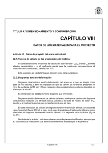 CAPÍTULO VIII - Instrucción de Acero Estructural (EAE)