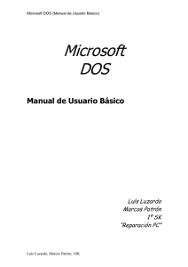 MS-DOS (Microsoft Disk Operative System)