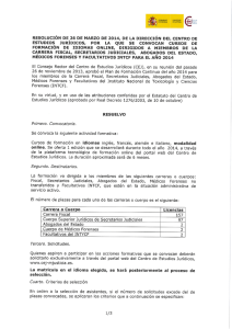 CARRERA FISCAL, SECRETARIOS JUDICIALES, ABOGADOS DEL