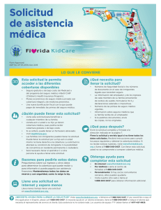 Solicitud de asistencia médica