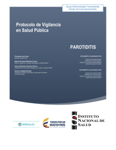 PRO Parotiditis - IPS Unipamplona