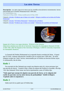 Las siete Tierras - The Religion of Islam
