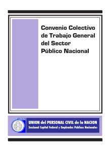 Convenio Colectivo de Trabajo General del Sector