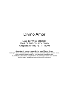 Divino Amor - Heart Publications
