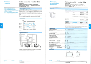 Rele control NIVEL RM 84 870