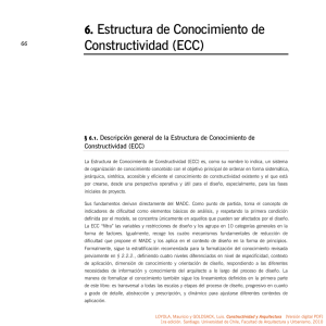 Cap. 6: Estructura de Conocimiento de Constructividad (ECC)