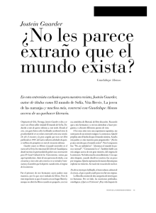 Jostein Gaarder - Revista de la Universidad de México