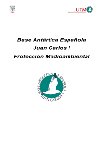 Base Antártica Española Juan Carlos I Protección Medioambiental