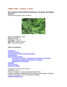 Enciclopedia Cultural Náhuatl: Botánica y Zoología, Río
