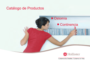 Page 1 Catálogo de Productos - = Ostomía