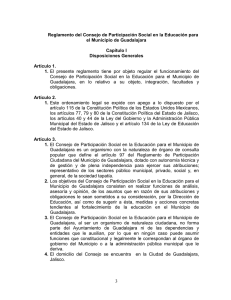 Reg. del Cons. de Part. Soc. en la Educ. p` el Mpio. de Gdl.
