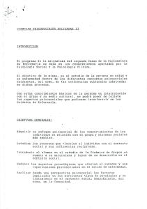 ciencias psicosociales aplicadas ii introducci&oacute;n