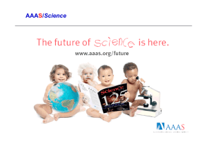 AAAS/Science - Sistema de Bibliotecas UACh