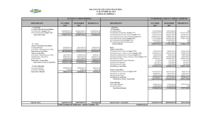 DESCRIPCION OCTUBRE DICIEMBRE DIFERENCIA