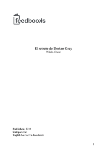 El retrato de Dorian Gray