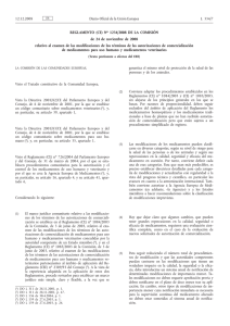 REGLAMENTO (CE) No 1234/2008 DE LA COMISIÓN de 24 de