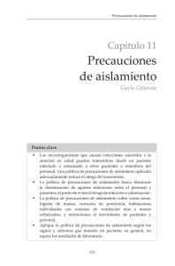 Precauciones de aislamiento